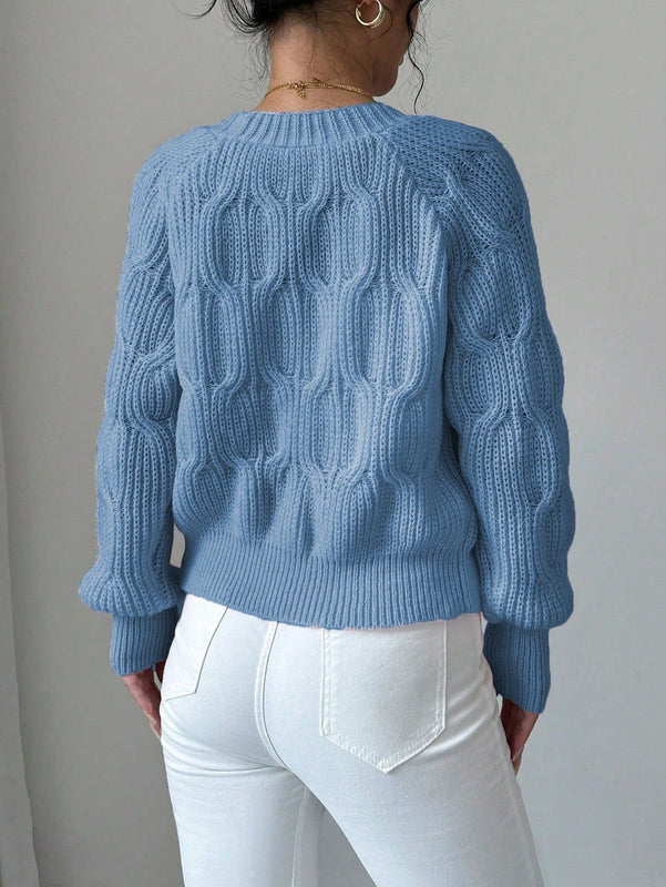 Elenzya chaqueta casual de mujer de unicolor con decoracion de mono, para otono/invierno