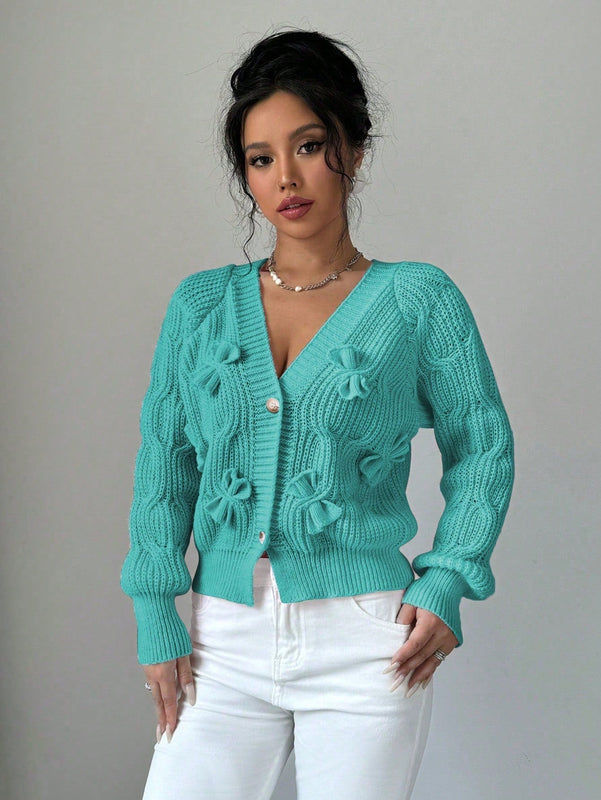 Elenzya chaqueta casual de mujer de unicolor con decoracion de mono, para otono/invierno