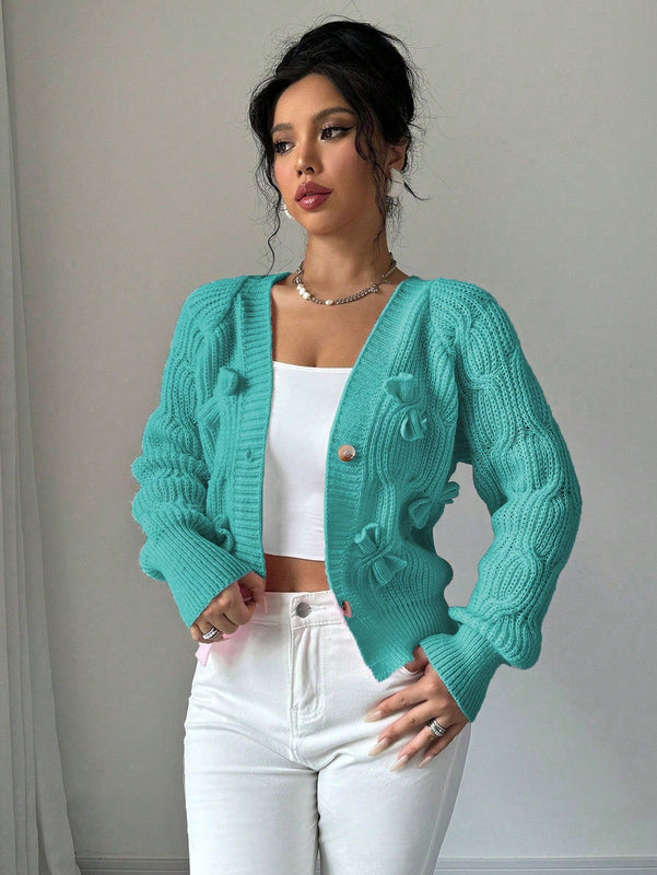 Elenzya chaqueta casual de mujer de unicolor con decoracion de mono, para otono/invierno