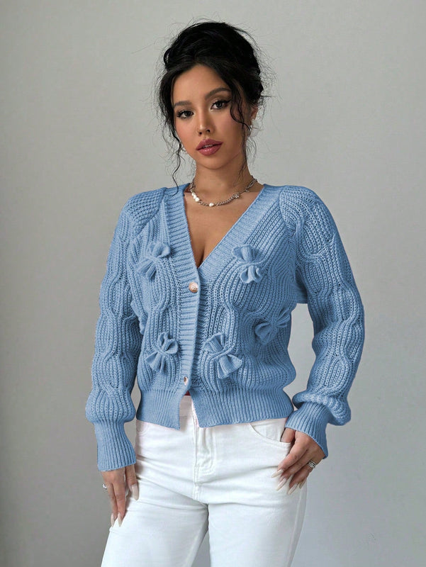 Elenzya chaqueta casual de mujer de unicolor con decoracion de mono, para otono/invierno