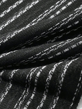 Friful pantalones anchos de mujer con cordon en la cintura, estilo casual para uso diario, con rayas