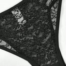 Tangas con lazo cordon en forma de corazon, lenceria intima sexy