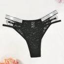 Tangas con lazo cordon en forma de corazon, lenceria intima sexy