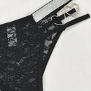 Tangas con lazo cordon en forma de corazon, lenceria intima sexy