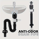 Juego de Tubos Retráctiles Antiodor para Cocina y Baño de 1 Pieza - Tubo de Drenaje Universal para Inodoro, Tubo de Agua y Accesorios
