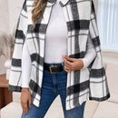 Emery rose ropa de otono para mujer, abrigo de lana con estilo de capa elegante para mujer, ropa de oficina para mujer