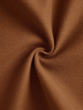 Vintamour abrigo capa elegante con cuello de pie de unicolor para mujer, para otono/invierno
