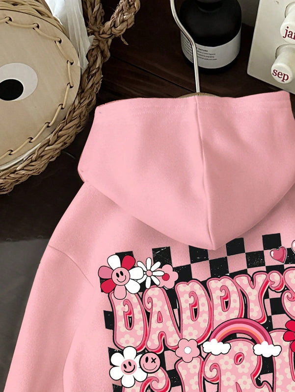Ezwear sudadera holgada con capucha de felpa gruesa con estampado minimalista casual de leopardo y estrella en blanco para mujeres
