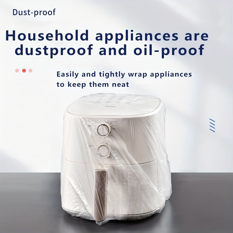 50pcs Cubiertas Desechables Extra Grandes y Gruesas para Electrodomésticos de Cocina - Impermeables y Resistentes al Aceite, Ideales para Cocinas Eléctricas y Electrónicos Pequeños