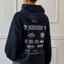 Dazy sudadera holgada de felpa nueva de mujer para otono