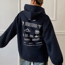 Dazy sudadera holgada de felpa nueva de mujer para otono