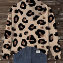 Lune sudadera con capucha de estampado floral vintage todo sobre en estilo minimalista casual, adecuada para otono/invierno