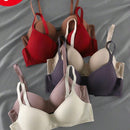 Paquete de 6 sujetadores sin costuras de push-up - ropa interior femenina casual comoda, transpirable y de cobertura total, de facil cuidado