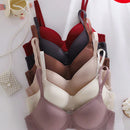 Paquete de 6 sujetadores sin costuras ultrasuaves y de push up - intimos tipo camiseta comodos y de uso diario, con soporte para mujeres - set de valor versatil en estilo sencillo