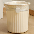 1pc Soporte para Bolsas de Basura Antideslizante con Apertura de Una Mano - Dispensador Resistente de PP, Base Antideslizante para Cocina, Baño, Sala, Exterior, Oficina - Colocación Segura de Bolsas de Basura, Solución de Almacenamiento de Residuos, Mate