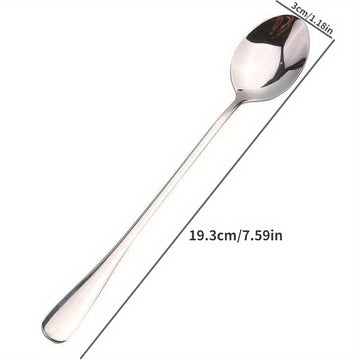 Cuchara para café de acero inoxidable, 1 unidad, grabada con "DAD's COFFEE", regalo ideal para papás y amantes del café, perfecta para el Día del Padre y Navidad