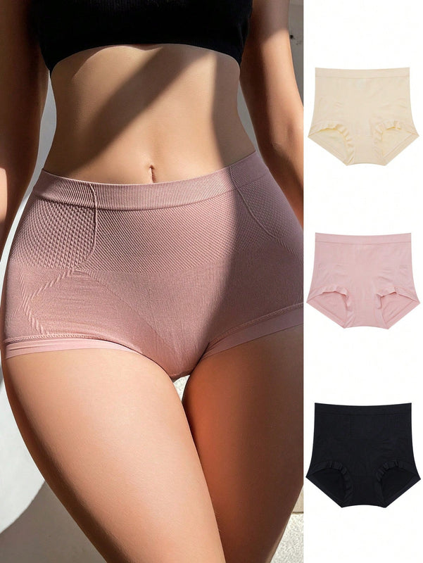 Paquete de 3 bragas triangulares sin costuras para mujer