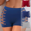 Set de 3 paquetes de bragas sin costuras que levantan el trasero, antideslizantes, sexys, huecas, suaves y comodas