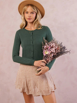 Westfade cardigan de sueter de punto suave