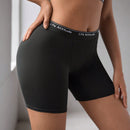 Easyfave 3 piezas/set de bragas de media cintura y pierna larga para mujeres