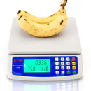 Báscula digital de cocina DT500, precisión de 30 kg/1 g, pantalla LCD, plástico, sin contacto con alimentos, con alimentación por batería, para medición de peso.