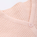 Dazy cardigan de botones de color liso para mujer, informal para uso diario, otono
