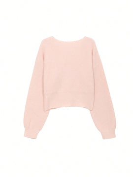 Dazy cardigan de botones de color liso para mujer, informal para uso diario, otono