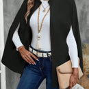 Emery rose ropa de otono para mujer, abrigo de lana con estilo de capa elegante para mujer, ropa de oficina para mujer