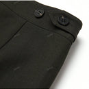 Pantalon palazzo de pierna recta holgado de alta gama con drapeado y correa, nuevos pantalones de vestir de otono e invierno con estilo elegante y casual de longitud hasta el suelo para el trabajo