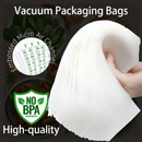 Bolsa de vacío para alimentos de varios tamaños Bolsa de vacío para sellar alimentos Embalaje de vacío para alimentos Bolsa de sellado de vacío desechable Accesorios de cocina, Bolsa de sellado de vacío desechable - Duradera, organización de cocina multi