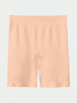Pantalones cortos sin costuras con control de abdomen y tiro medio alto para mujeres, con una entrepierna de 5 pulgadas, pantalones cortos de ciclismo anti-rozaduras