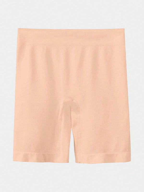 Pantalones cortos sin costuras con control de abdomen y tiro medio alto para mujeres, con una entrepierna de 5 pulgadas, pantalones cortos de ciclismo anti-rozaduras