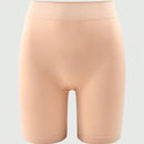 Pantalones cortos sin costuras con control de abdomen y tiro medio alto para mujeres, con una entrepierna de 5 pulgadas, pantalones cortos de ciclismo anti-rozaduras