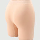 Pantalones cortos sin costuras con control de abdomen y tiro medio alto para mujeres, con una entrepierna de 5 pulgadas, pantalones cortos de ciclismo anti-rozaduras