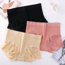 3 piezas pantis de cintura alta con encaje y control de barriga, bragas sexy levanta pompis
