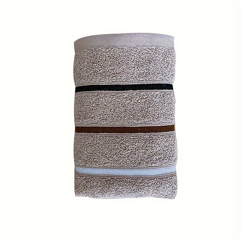 2 toallas de algodón premium suaves y absorbentes - Secado rápido, lavables a máquina, ideales para el hogar y ocasiones especiales, regalo perfecto para días festivos, esenciales para el baño | Estilo contemporáneo | Toallas lavables a máquina