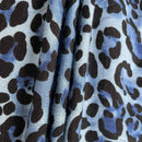 Lune pantalones de mujer de pierna ancha con cintura elastica y estampado de leopardo, atuendo casual para vacaciones o profesores
