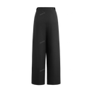 Pantalon palazzo de pierna recta holgado de alta gama con drapeado y correa, nuevos pantalones de vestir de otono e invierno con estilo elegante y casual de longitud hasta el suelo para el trabajo