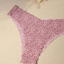 Paquete de 10 piezas bragas triangulares sexy de tela suave, transpirable y comoda con borde ondulado sin costuras para mujeres