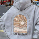 Nuevo sueter con capucha informal y suelto con estampado de sol para mujer, invierno 2024. nuestro sueter con capucha para mujer combina un diseno elegante con telas suaves para actualizar tu guardarropa.