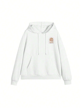 Nuevo sueter con capucha informal y suelto con estampado de sol para mujer, invierno 2024. nuestro sueter con capucha para mujer combina un diseno elegante con telas suaves para actualizar tu guardarropa.