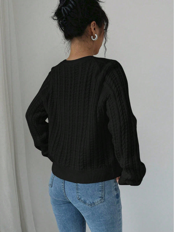 Essnce cardigan de mujer de manga larga con estampado floral 3d con lazo delantero, de estilo frances casual y versatil