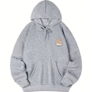Nuevo sueter con capucha informal y suelto con estampado de sol para mujer, invierno 2024. nuestro sueter con capucha para mujer combina un diseno elegante con telas suaves para actualizar tu guardarropa.