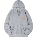 Nuevo sueter con capucha informal y suelto con estampado de sol para mujer, invierno 2024. nuestro sueter con capucha para mujer combina un diseno elegante con telas suaves para actualizar tu guardarropa.