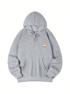 Nuevo sueter con capucha informal y suelto con estampado de sol para mujer, invierno 2024. nuestro sueter con capucha para mujer combina un diseno elegante con telas suaves para actualizar tu guardarropa.