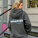 Sudadera casual de mujer nueva para invierno 2024 con estampado de eslogan, bolsillo tipo canguro y cordon, combinando moda y funcion: una sudadera de mujer adecuada para usar en capas, hacer ejercicio o relajacion casual
