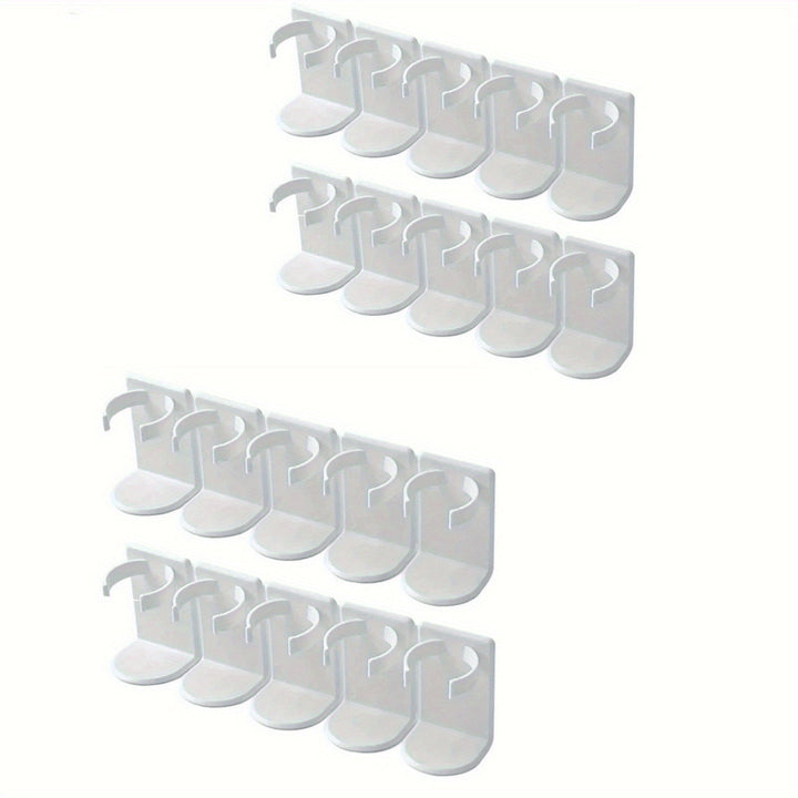 Estante de almacenamiento de cosméticos ajustable para montaje en pared: mejore la eficiencia de su baño sin necesidad de hacer agujeros.