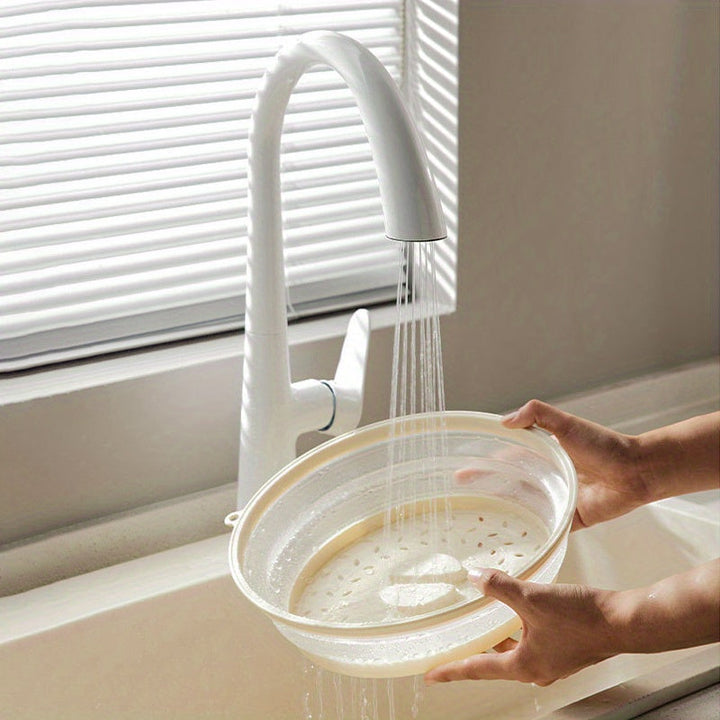 1pc Protector Antisalpicaduras para Microondas - Cubierta de Alimentos TPR Resistente al Calor, Multifuncional para Calentar y Conservar Alimentos, Ideal para Uso en Refrigerador, Cubierta para Alimentos en Microondas