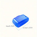 Juego de 5 porta cepillos de dientes portátil, no eléctrico, soporte de pie, caja organizadora para baño y viaje, suministros de baño en plástico duradero