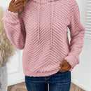 Lune sudadera fuzzy rosa superabrigada para mujer